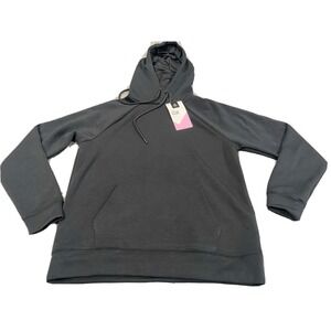 NWT Women's Black MEMBERS MARK Lounge Hoodie Size Small